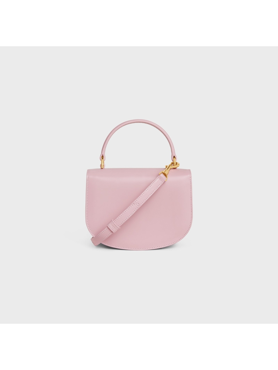 Сумка Celine Mini Besace Triomphe из блестящей телячьей кожи